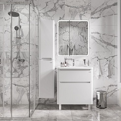 Grossman Пенал подвесной Адель 32 белый – фотография-3